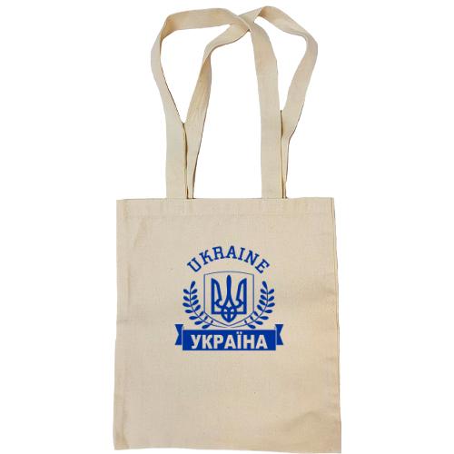 Сумка шоппер Ukraine - Украина