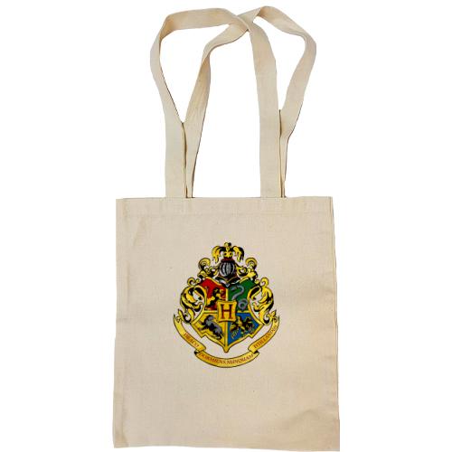 Сумка шоппер Гарри Потер Хогвардс (логотип)