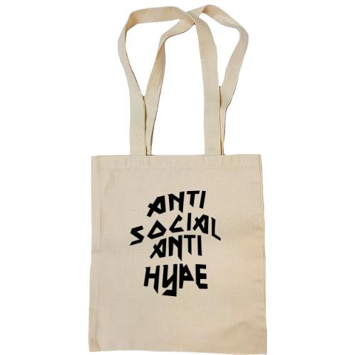 Сумка шоппер Anti Social Anti Hype