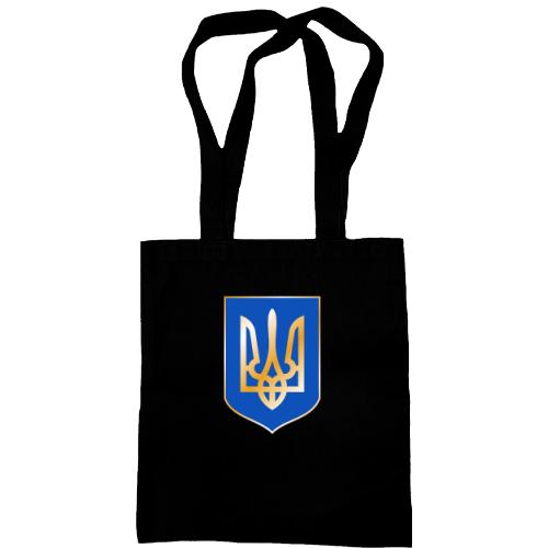 Сумка шопер з гербом України (2)