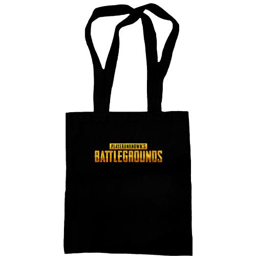 Сумка шоппер PlayerUnknown’s Battlegrounds logo