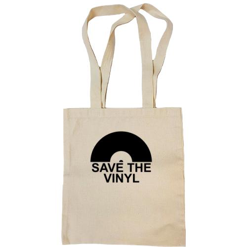 Сумка шоппер Save the vinyl