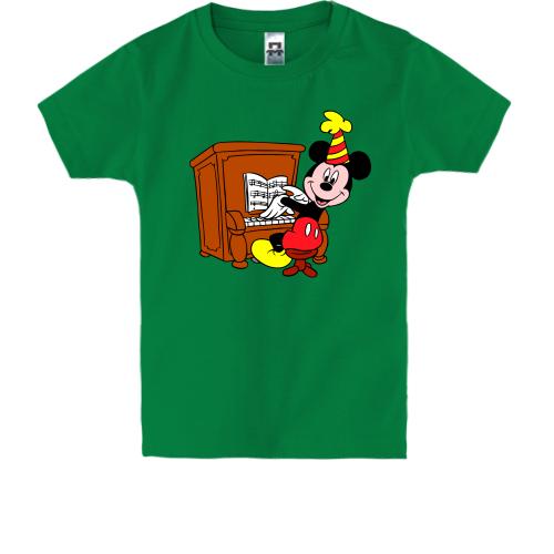 Детская футболка Мики пионист
