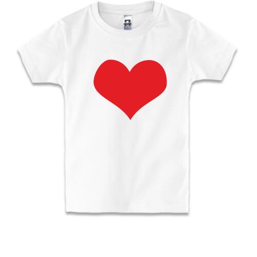 Дитяча футболка Серце