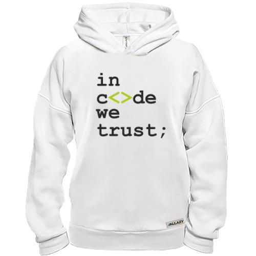 Худи BASE In code we trust