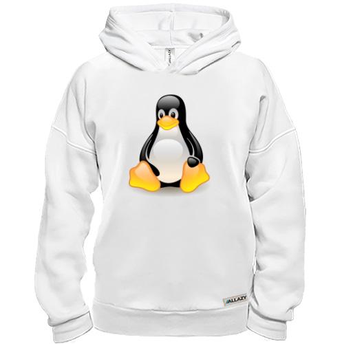 Худі BASE з пінгвіном Linux