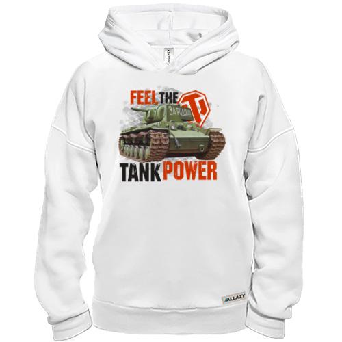 Худи BASE WOT - Feel the tank power