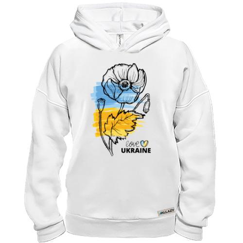 Худі BASE Love Ukraine (Квітка)