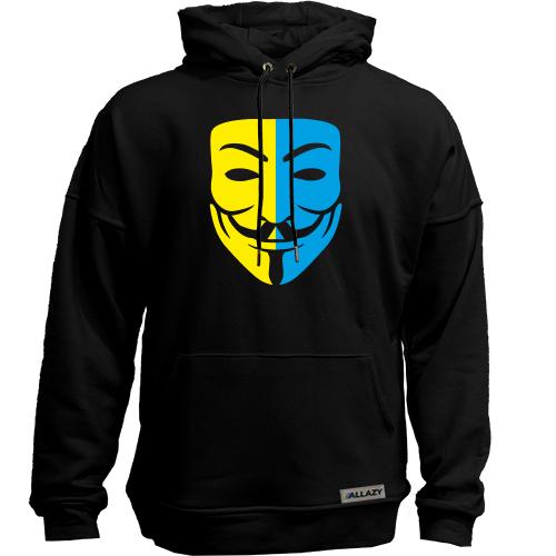 Худи без начісу Anonymous (Анонімус) UA