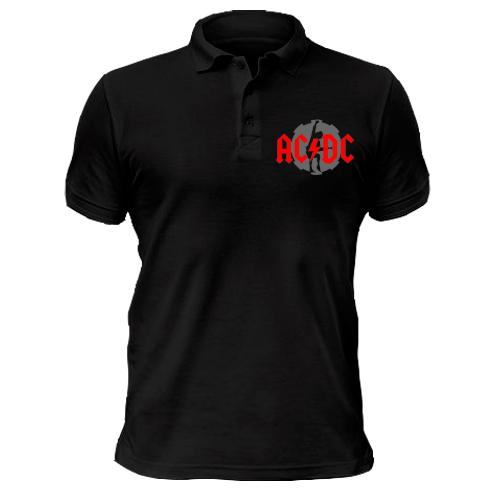 Чоловіча футболка-поло AC/DC angus young