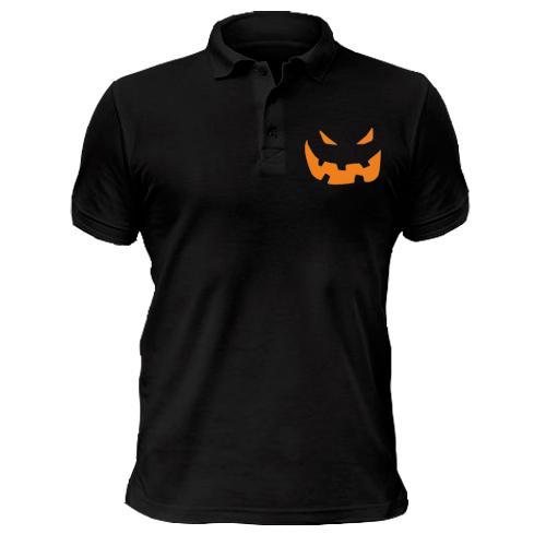 Чоловіча футболка-поло Halloween smile