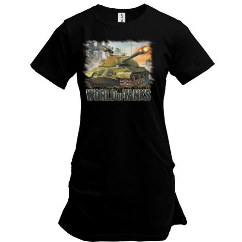 Подовжена футболка WOT (World of Tanks)