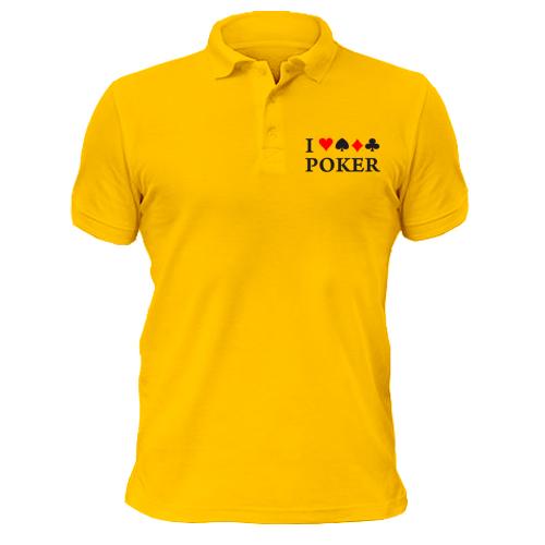Чоловіча футболка-поло Покер
