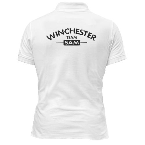 Чоловіча футболка-поло  Winchester Team - Sam
