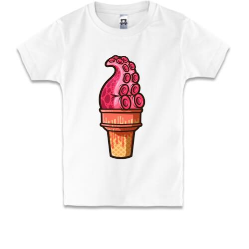 Детская футболка Морожко-осьминожко