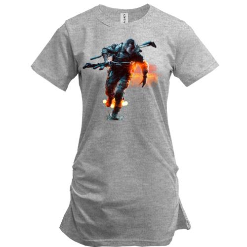 Подовжена футболка Battlefield 4 (2)
