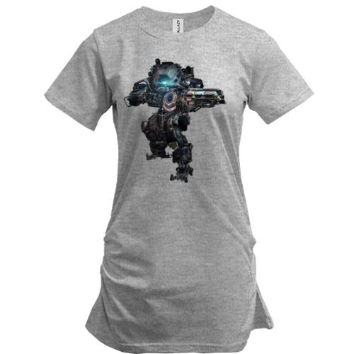 Подовжена футболка Titanfall 2 Bot