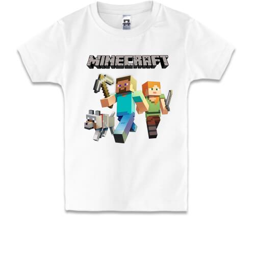 Дитяча футболка Minecraft