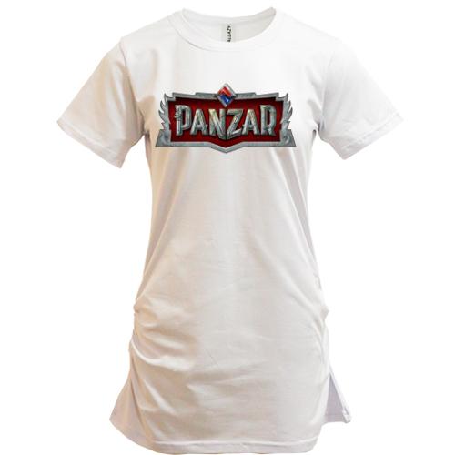 Подовжена футболка Panzar