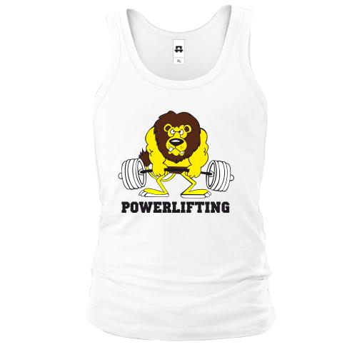 Майка Powerlifting lion