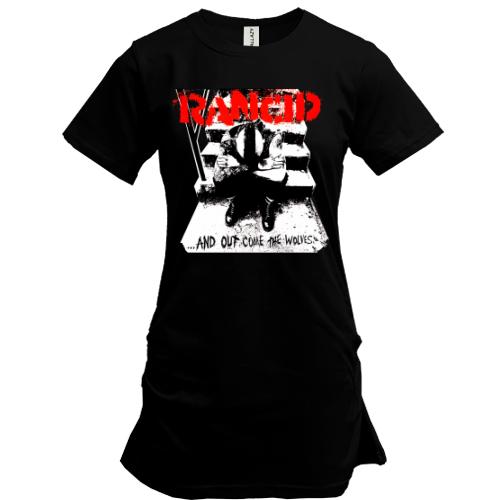 Подовжена футболка Rancid