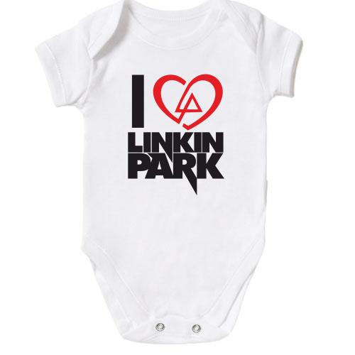 Детское боди I love linkin park (Я люблю Linkin Park)