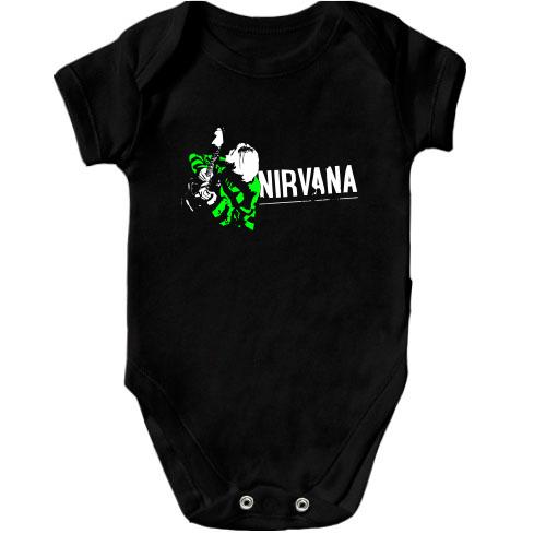 Дитячий боді Курт Nirvana Black