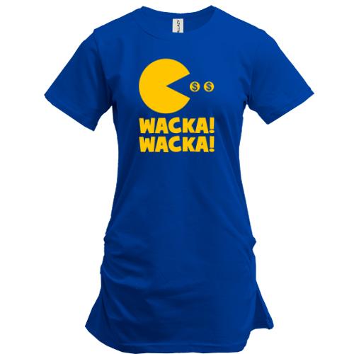 Подовжена футболка Packman Wacka wacka