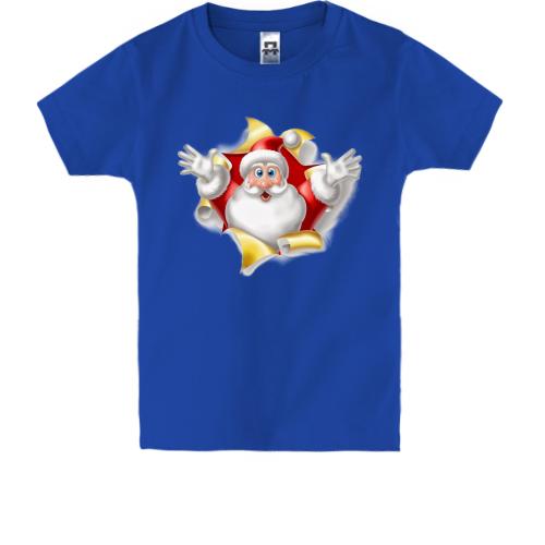 Детская футболка Санта-сюрприз