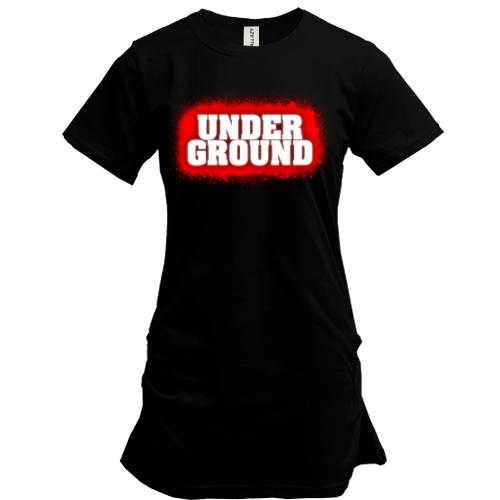 Подовжена футболка Underground