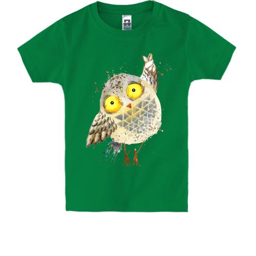 Дитяча футболка з совою 