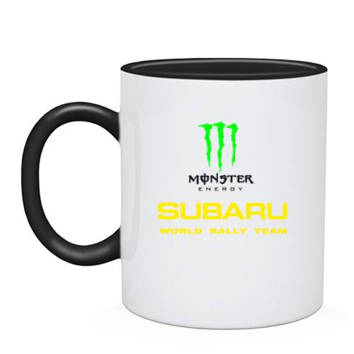 Чашка Subaru monster energy