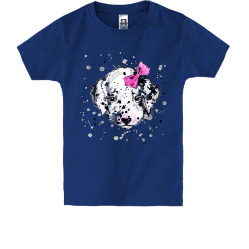 Дитяча футболка з цуценям долматинца