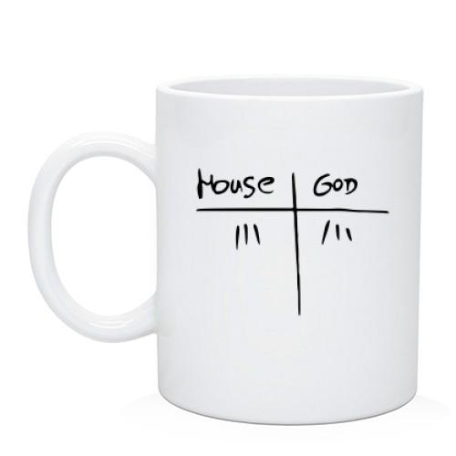 Чашка House VS God