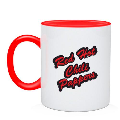 Чашка Red Hot Chili Peppers (пропись)