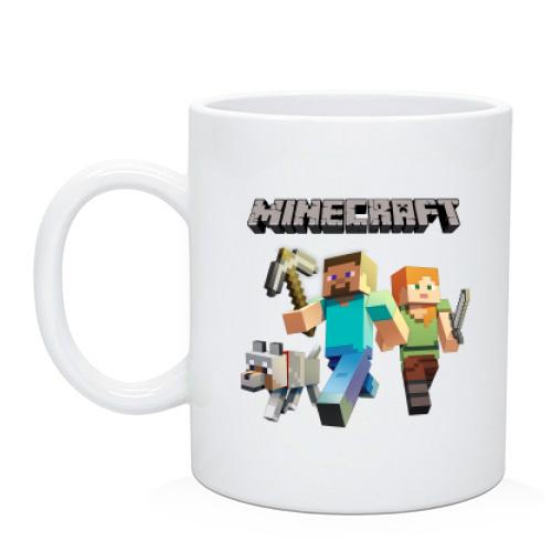 Чашка Minecraft