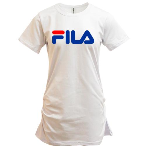 Подовжена футболка FILA