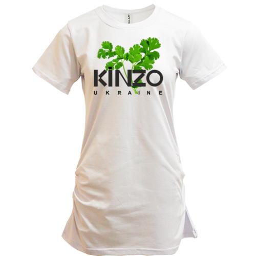 Подовжена футболка KINZO