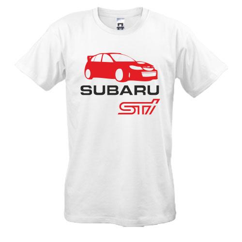 Футболка Subaru sti (2)