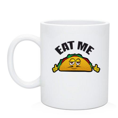 Чашка Eat mе