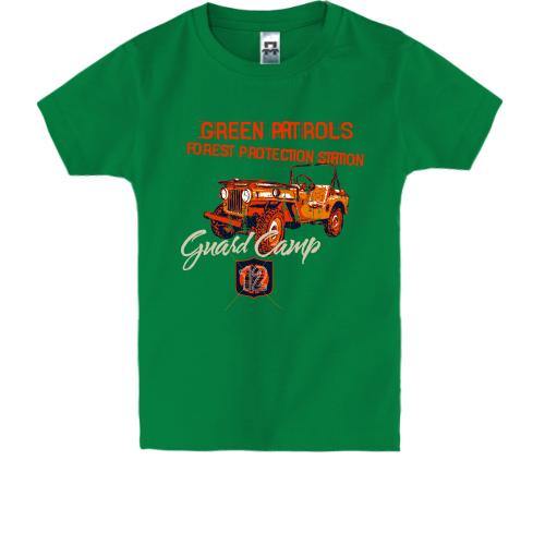 Детская футболка Green Patrols