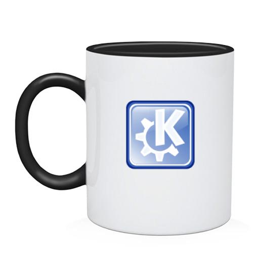 Чашка KDE Be free..