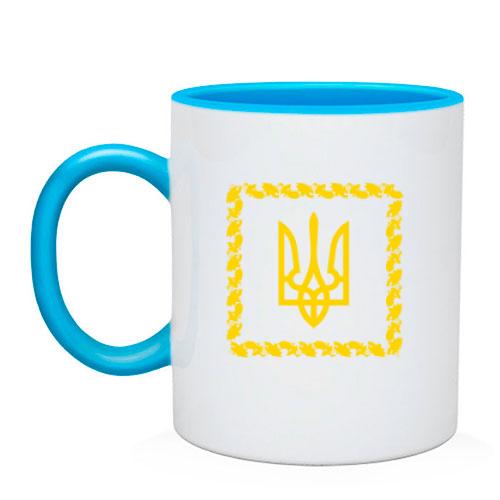 Чашка з гербом Президента України