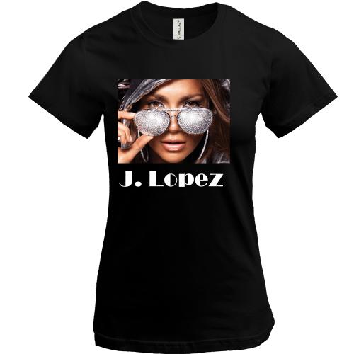 Футболка Jennifer Lynn Lopez в окулярах