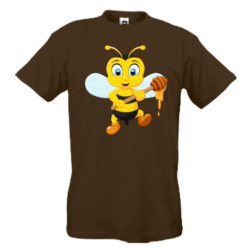 Футболка  з бджолою і медом