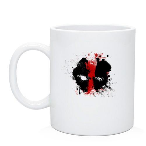 Чашка Deadpool (art logo)