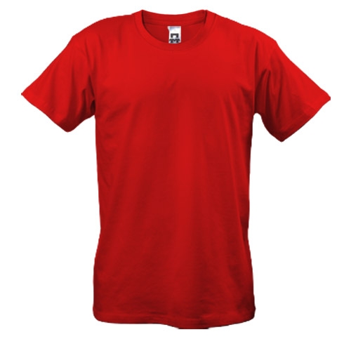 Мужская красная футболка 
