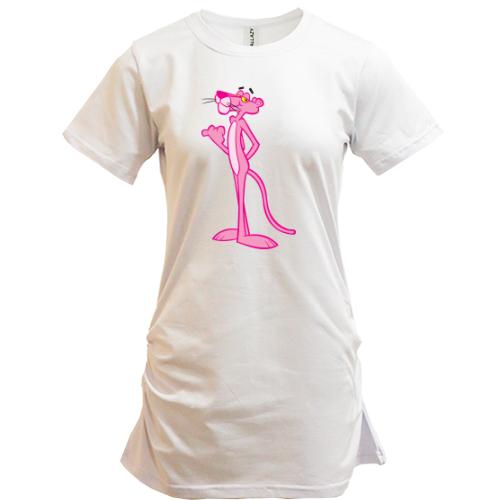 Подовжена футболка з Рожевою пантерою (The Pink Panther)