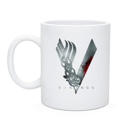 Чашка Викинги лого