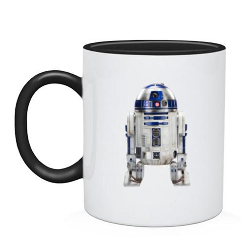 Чашка с рисунком робота R2 D2